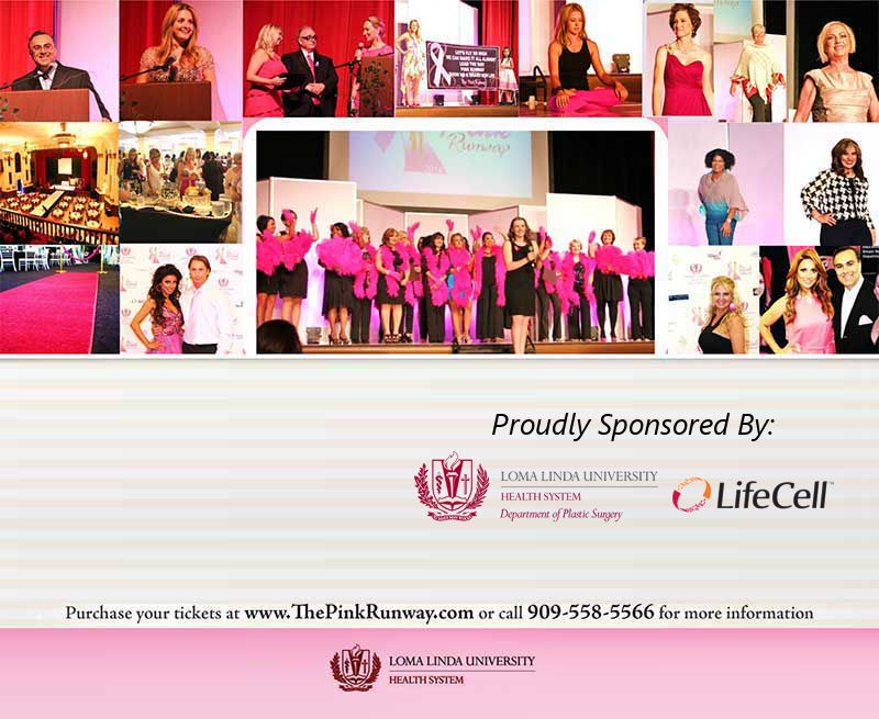 The Pink Runway collage